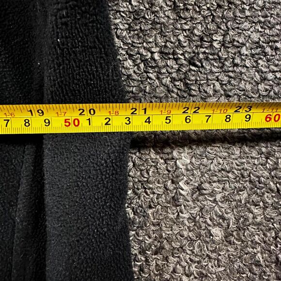 Oakley Performance Fit Fleece Pullover Men’s XL Black Gray Outdoor Quarter Snap - Picture 6 of 7